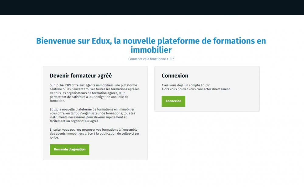 Edux, un tout nouvel outil de formation ! Edux, un tout nouvel outil de formation !